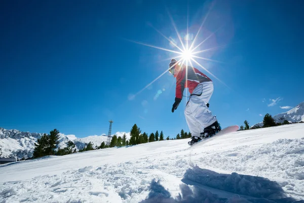 Extremer Wintersport — Stockfoto