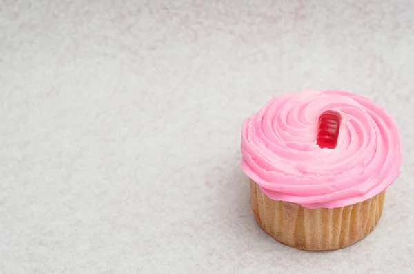 Смачні рожевий кекс — стокове фото