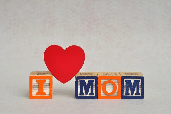 Amo la mamma — Foto Stock