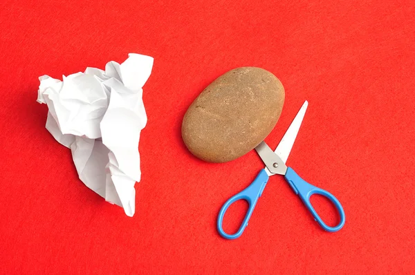 Piedra papel tijeras — Foto de Stock