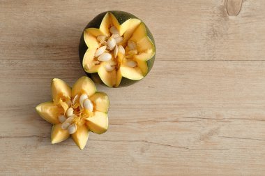 Bir oyulmuş taş Squash