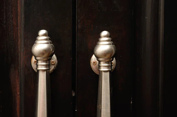Fancy door handles — Stock Photo, Image