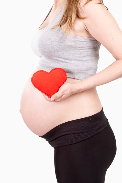 Gravid kvinna, blivande modern — Stockfoto