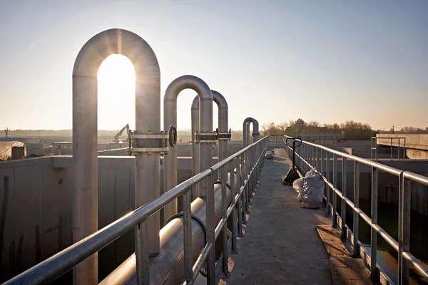 Waste water treatment — Stock Photo, Image