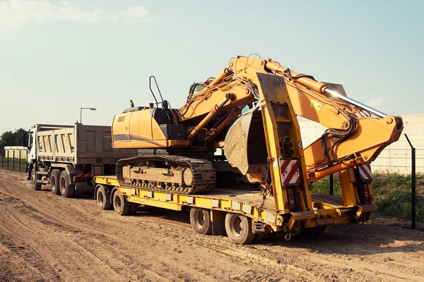 Tracked excavator — Stock Photo, Image