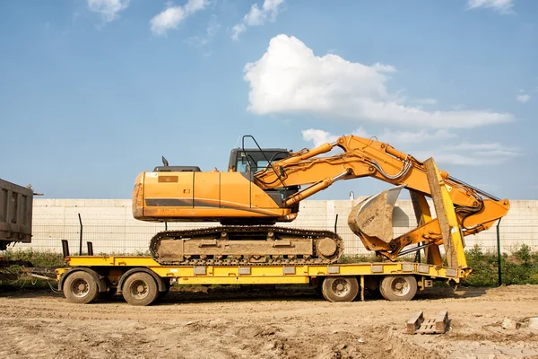 Kettenbagger — Stockfoto