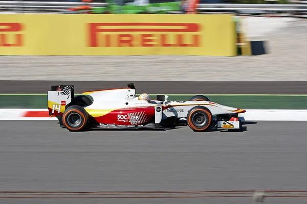 Gp2 series oefensessie, Italiaanse Grand Prix. — Stockfoto