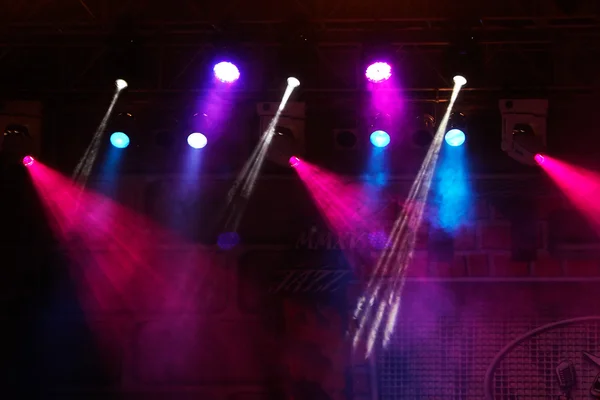 Concert lichtshow — Stockfoto