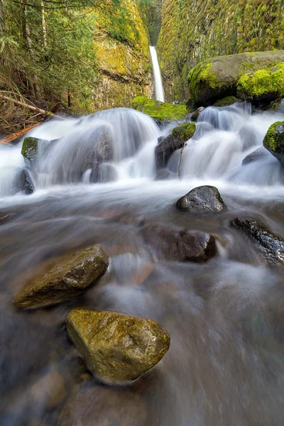 Dry Creek para Dry Creek Falls — Fotografia de Stock