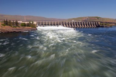 The Dalles Dam clipart