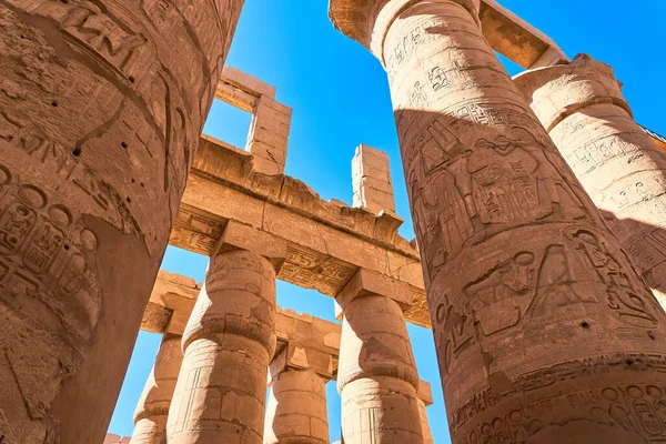 Luxor Egypten Januari 2021 Känd Landmärke Världen Nära Nilen Och — Stockfoto