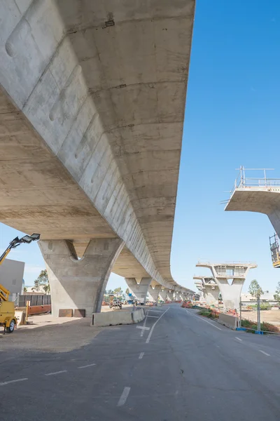 Estrada em construção — Fotografia de Stock