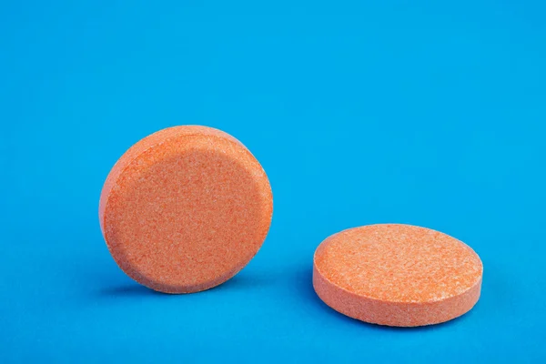 Orange tablets — Stock Photo, Image