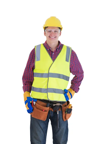 Jonge bouwvakker — Stockfoto