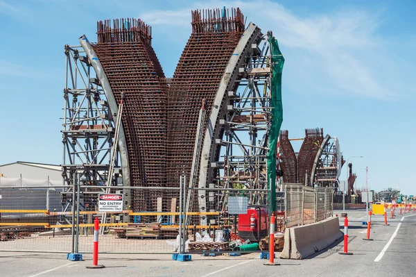 Carretera en reconstrucción — Foto de Stock