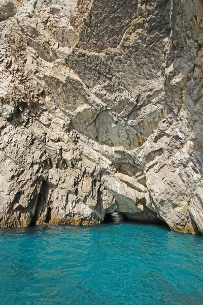 La grotta verde (Grotta Verde) sull'isola di Capri — Foto Stock