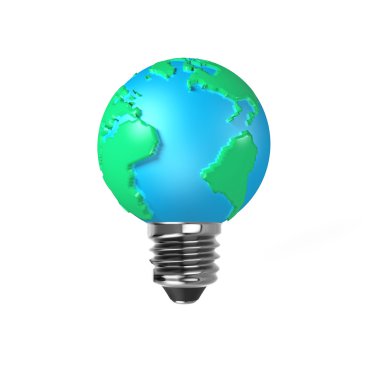 Ampul küre şeklinin