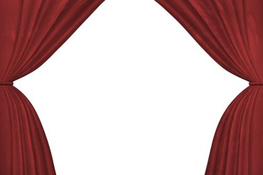 Kırmızı sahne perdesi