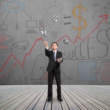 Yakalama ve para atma adam