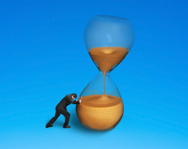 Erkek iterek tilt kum saati