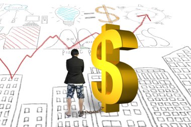 Altın dolar ile yakalanan işadamı