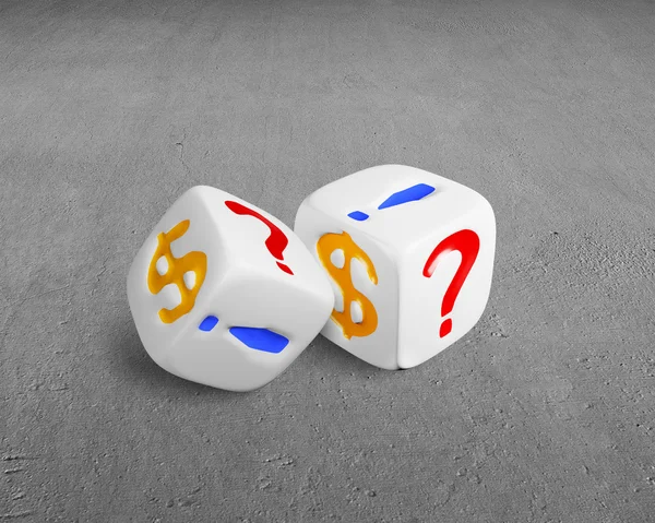 Two dices — Stock Photo, Image