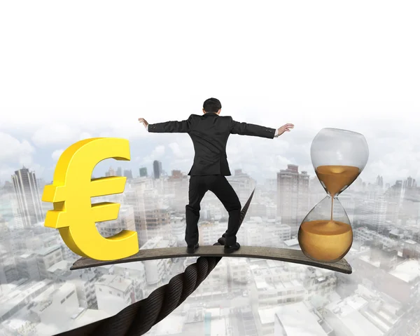 Tijd is geld concept. — Stockfoto