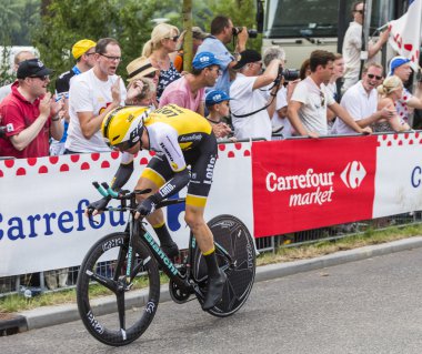 Bisikletçi Steven Kruijswijk - Fransa Bisiklet Turu 2015