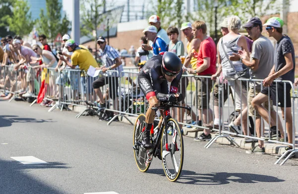 Il ciclista Emanuel Buchmann - Tour de France 2015 — Foto Stock