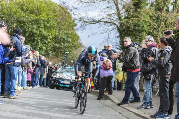 Der radfahrer geraint thomas - paris-nice 2016 — Stockfoto