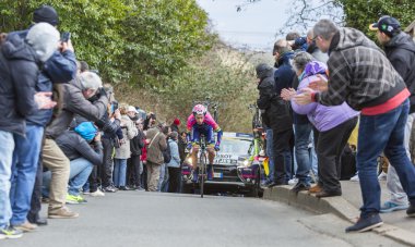 Bisikletçi Louis Meintjes - Paris-Nice 2016