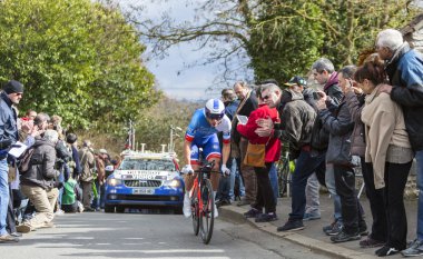 Bisikletçi Arthur Vichot - Paris-Nice 2016