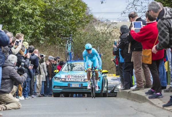 Cyklista Luis Leon Sanchez Gil - Paříž Nice 2016 — Stock fotografie