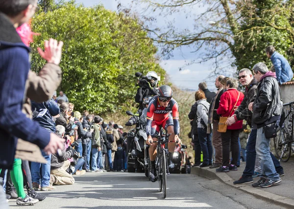 The Cyclist Philippe Gilbert - Paris-Nice 2016 — Stock Photo, Image