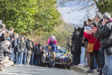 Bisikletçi Luka Pibernik - Paris-Nice 2016