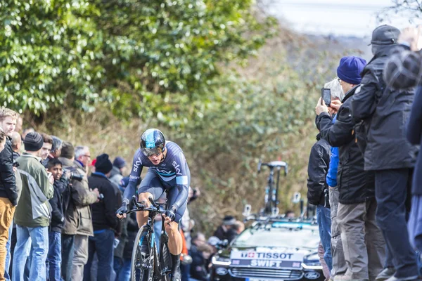 Le cycliste Ben Swift - Paris-Nice 2016 — Photo