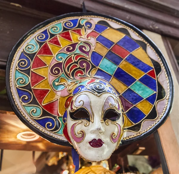 Colorata maschera veneziana — Foto Stock