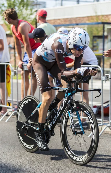 The Cyclist Romain Bardet - Tour de France 2015 — Stock Photo, Image