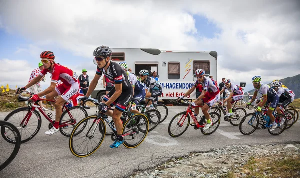 Dentro do Pelotão - Tour de France 2015 — Fotografia de Stock