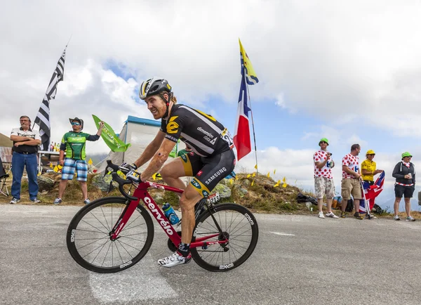 Rowerzysta Tyler Farrar-Tour de France 2015 — Zdjęcie stockowe