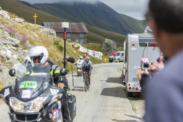 Quintana na drogach gór - Tour de France 2015 — Zdjęcie stockowe