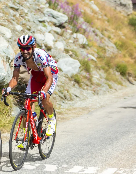 El ciclista Giampaolo Caruso - Tour de France 2015 — Foto de Stock
