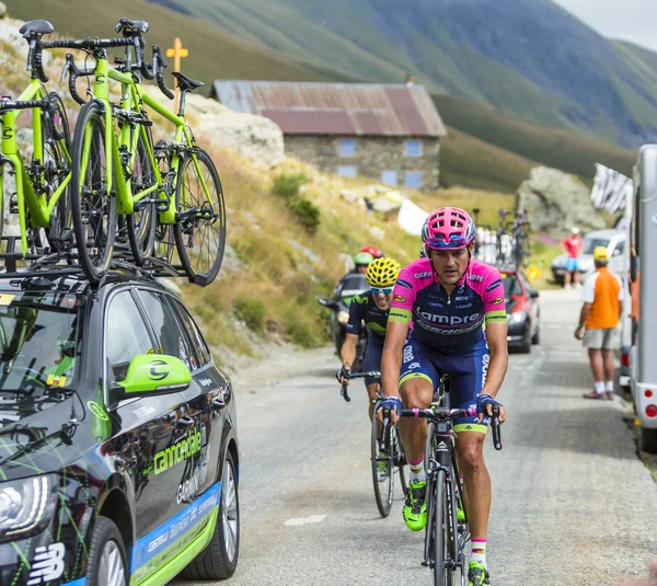 Bisikletçi Rafael Valls Ferri - Tour de France 2015 — Stok fotoğraf