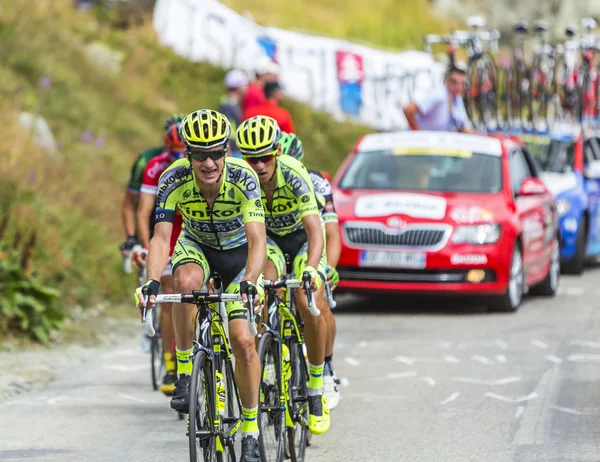 Bisikletçi Michael Rogers - Tour de France 2015 — Stok fotoğraf