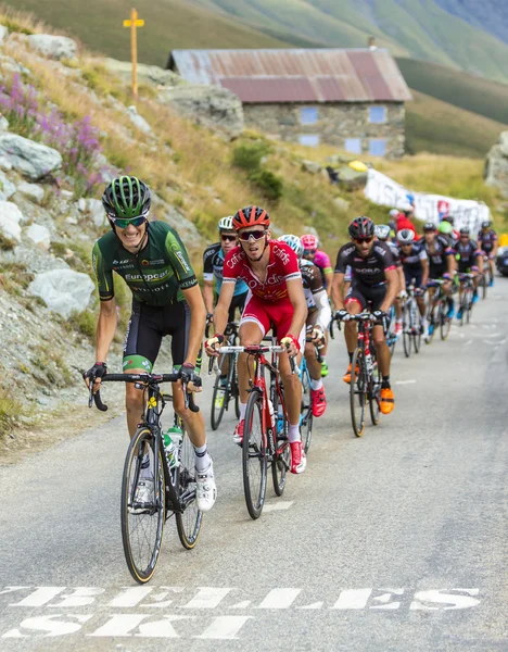 A Peloton, hegyek - Tour de France 2015 — Stock Fotó