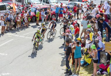 Alberto Contador Col du Glandon - Fransa Bisiklet Turu 2015 tarihinde