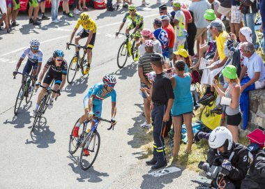 Vincenzo Nibali on Col du Glandon - Tour de France 2015 clipart