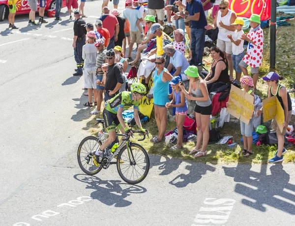 Le cycliste Daniel Martin sur le col du Glandon - Tour de France 201 — Photo