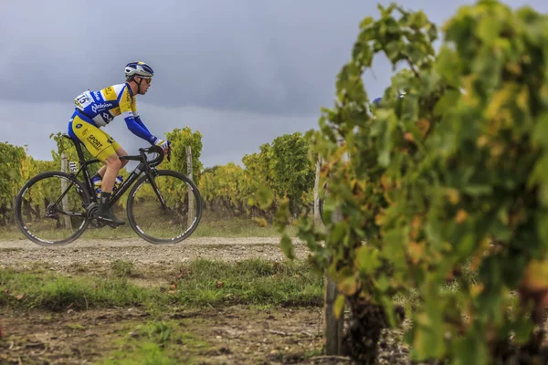 Noizay Francie Října 2020 Belgický Cyklista Thimo Willems Týmu Sport — Stock fotografie