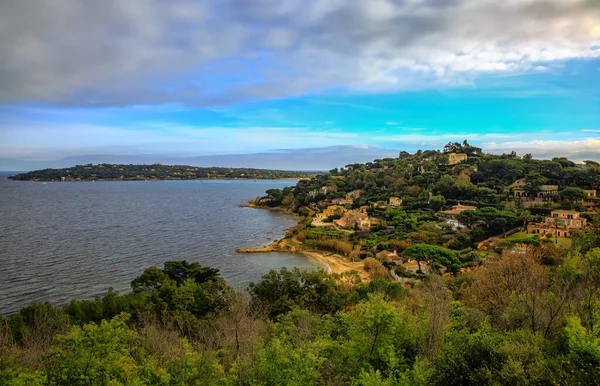 Prachtig Uitzicht Saint Tropez Bay Het Zuiden Van Frankrijk — Stockfoto